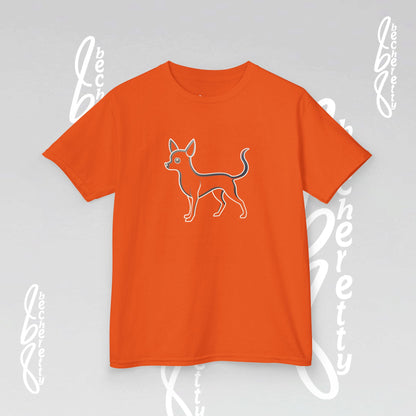 Adorable Dog Illustration Kids Tee - Cute Pet Shirt for Animal Lovers, Gift for Dog Owners, Casual Wear