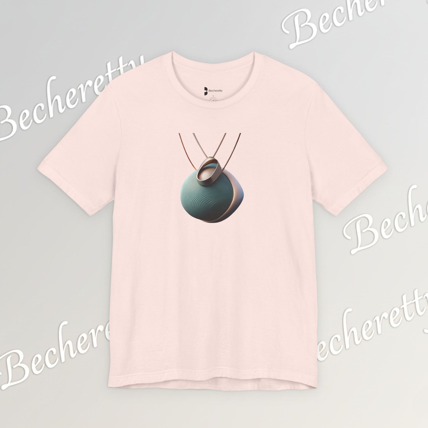Abstract fruit Necklace - Graphic T-Shirt Becheretty - Perfect Women's Gift - Casual Wear - Style is Yours
