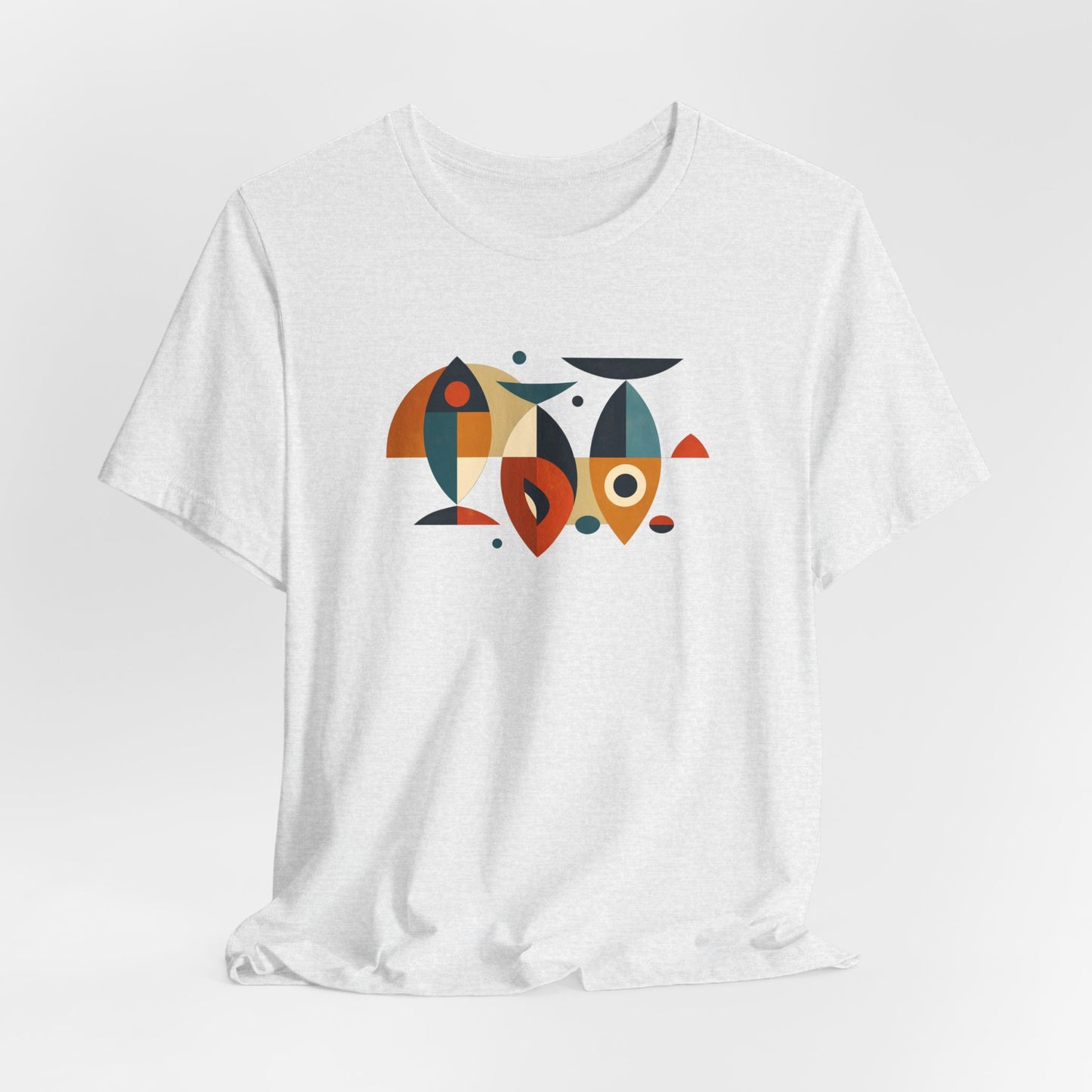 Abstract Harmony Tee Becheretty - Casual Wear, Gift for Friends, Everyday Comfort, Unique Artwork