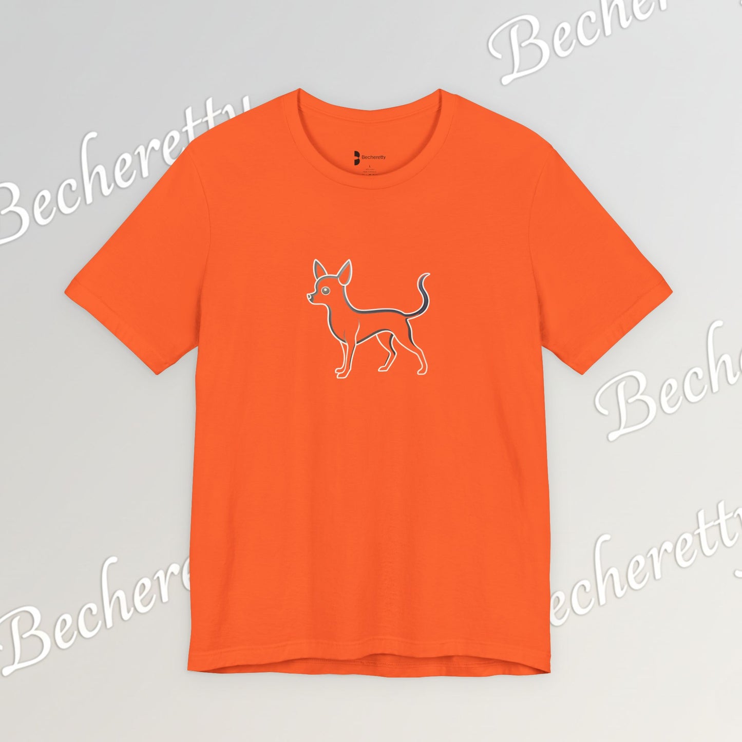 The Minimalist Muse: Chihuahua Line Art Tee Becheretty - "dog lovers"— less is often much more.