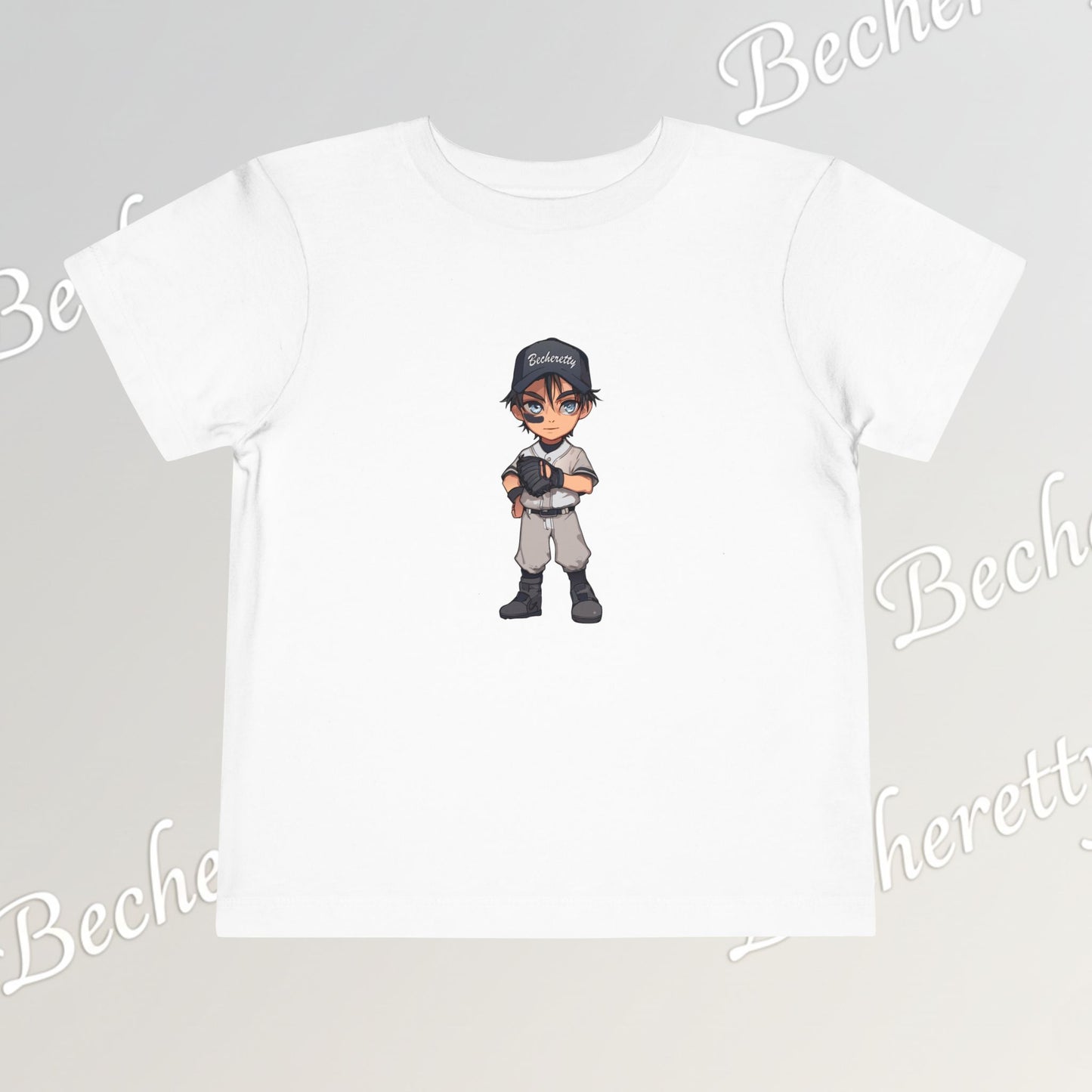 Toddler T-Shirt - Baseball Graphic Becheretty - Day Game, birthday gift - Day game & Casual wear