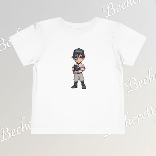 Toddler T-Shirt - Baseball Graphic Becheretty - Day Game, birthday gift - Day game & Casual wear