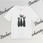 T-Shirt "Three Stylized Black Cats" | Cute Minimal Graphic Becheretty - Modern, artful touch