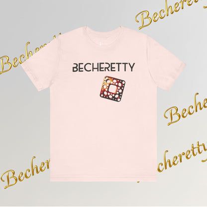 Stylish Minimalist Art Design Becheretty - Trendy short sleeve T-Shirt - Casual Wear - Gift for Him