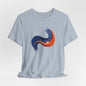 Graphic Abstract Colorful Brushstroke Tee - Art Minimalist Becheretty - Casual Wear - Authentic Apparel