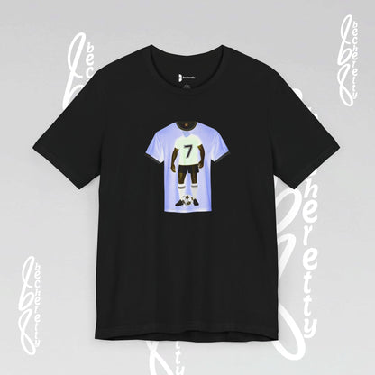 Soccer T-Shirt Number 7 - Graphic Becheretty - Perfect Gift for Soccer Lovers