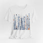Urban Frequencies T-Shirt - Modern Geometric Graphic Becheretty - Wear the city. Feel the rhythm.