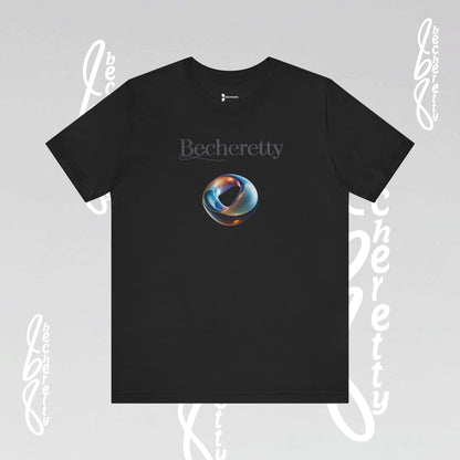 Abstract futuristic ring - Graphic T-Shirt - Becheretty Design - Gift for Women - Casual Wear