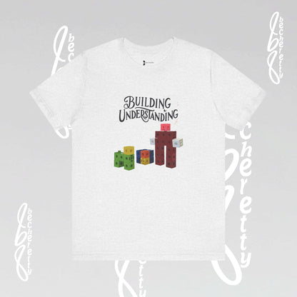 Graphic Building Understanding Tee - Supporting Neurodiversity and Autism Awareness