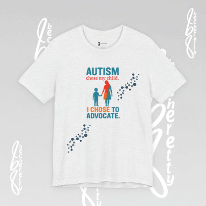 Autism Awareness Unisex Tee - Becheretty Graphic - Perfect gift for parents and friends supporting the cause.