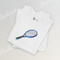 Vintage Tennis Racket  T'Shirt - Art Graphic Becheretty - Tennis Enthusiasts - Casual Wear