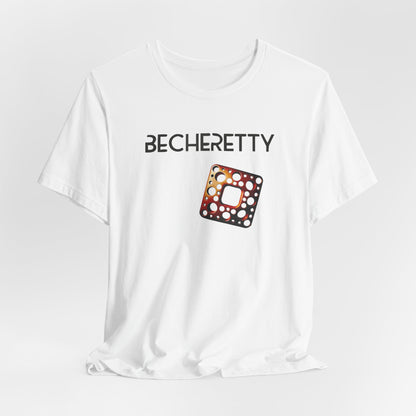 Modern Geometric Orbit Tee -  Graphic Art Becheretty - Elevate your everyday wardrobe with a fusion of contemporary art and minimalist style.