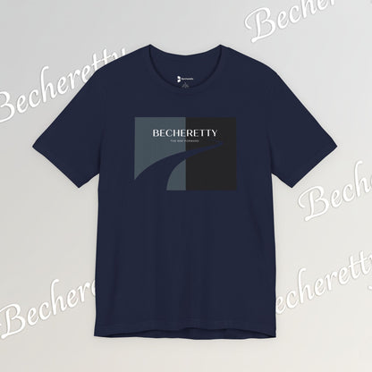 The Way Forward | Minimalist Cubist Graphic Tee Becheretty - Casual Wear, Gift Idea, Streetwear, Everyday Comfort