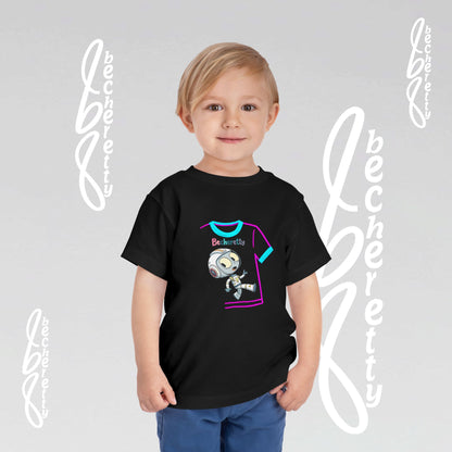 Toddler T-Shirt - Fun & Playful Robot Graphic Becheretty - Surprise your friends with this unique design