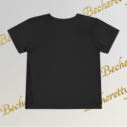 Toddler Tee Smiley Watercolor Art Graphic Minimalist Becheretty - Happy Face Kids T-Shirt