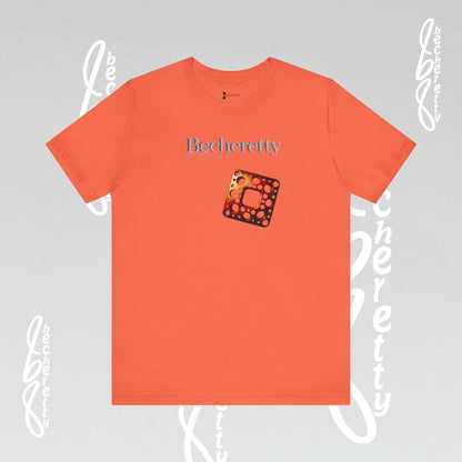 Stylish Minimalist Art Design Becheretty - Trendy short sleeve T-Shirt - Casual Wear - Gift for Him