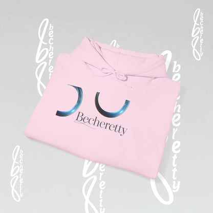 Graphic Hooded - Minimalist Design Becheretty - Broken Vector Line - Unisex