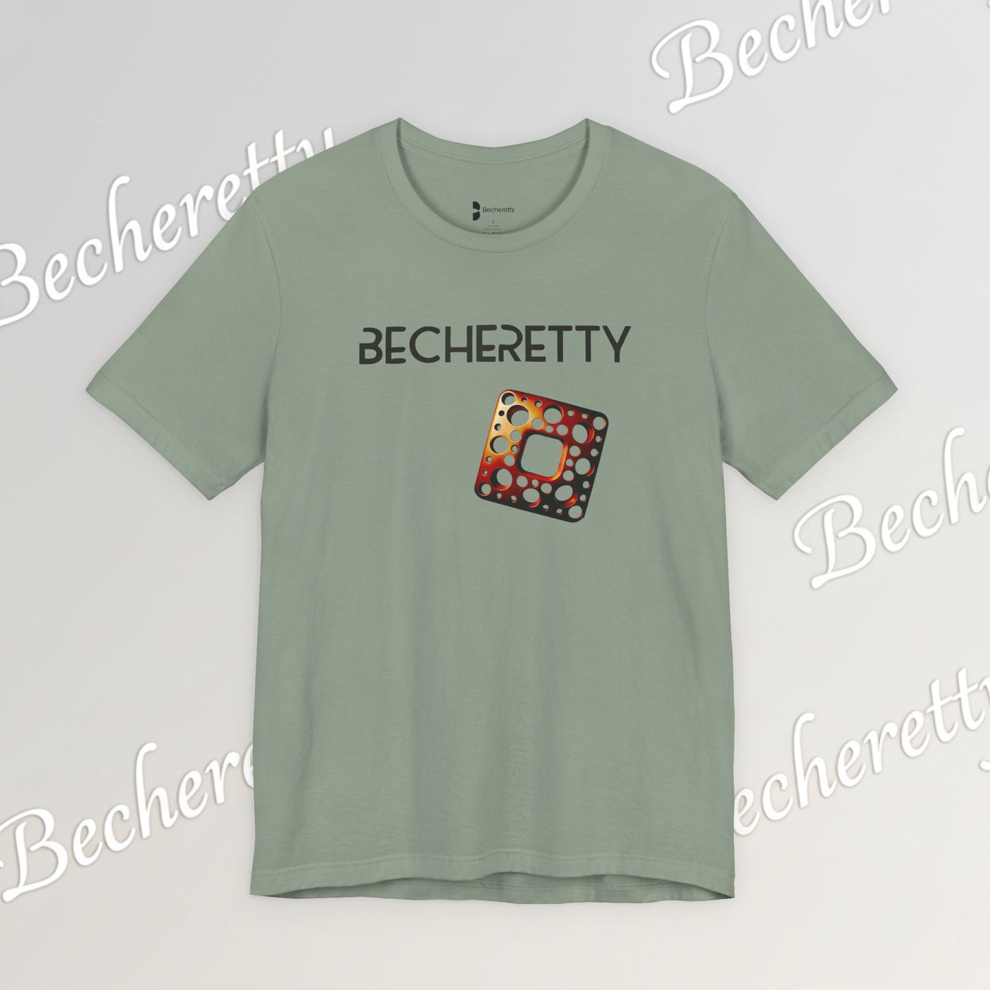 Modern Geometric Orbit Tee -  Graphic Art Becheretty - Elevate your everyday wardrobe with a fusion of contemporary art and minimalist style.