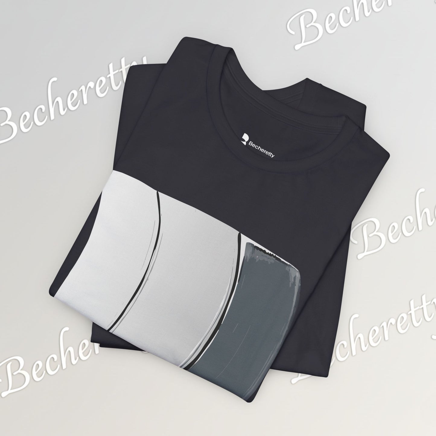 Modern Art Graphic Minimalist Becheretty - Surrealist-inspired graphic with a unique "retro-future" feel.