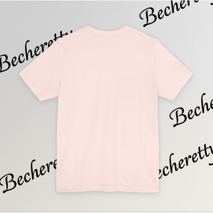 Graphic T-Shirt "Reflection Board"  Art Minimalist Becheretty - Funny Motivational Reminder Tee