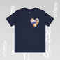 Artistic Puzzle Heart Tee - Autism Awareness Graphic Shirt