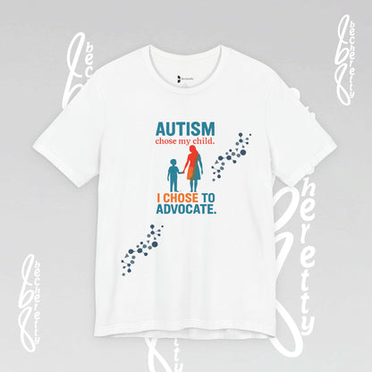 Autism Awareness Unisex Tee - Becheretty Graphic - Perfect gift for parents and friends supporting the cause.