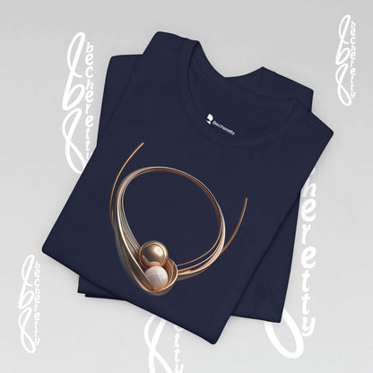 Elegant Pearl-Inspired - Graphic Tee Becheretty - Casual T-Shirt, Gift for Her, Stylish Summer Wear, Unique Fashion Statement