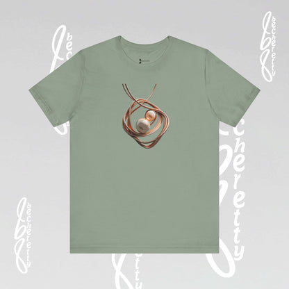 Art Lovers - Necklace t-Shirt Becheretty Casual Wear,  Everyday Fashion - Unique Style, Graphic T-Shirt