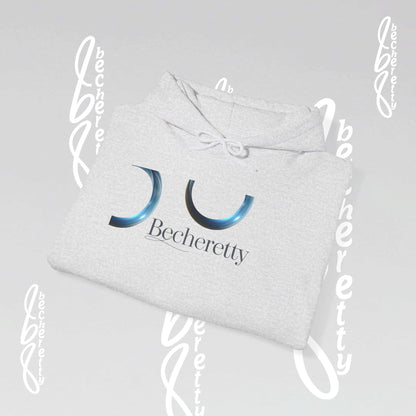 Graphic Hooded - Minimalist Design Becheretty - Broken Vector Line - Unisex