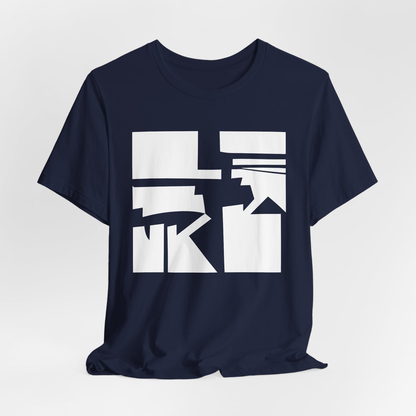 Abstract Graphic Art T-Shirt - Becheretty - Casual Wear - Gift for Art Lovers - Modern Artwork Apparel