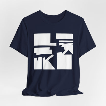 Abstract Graphic Art T-Shirt - Becheretty - Casual Wear - Gift for Art Lovers - Modern Artwork Apparel