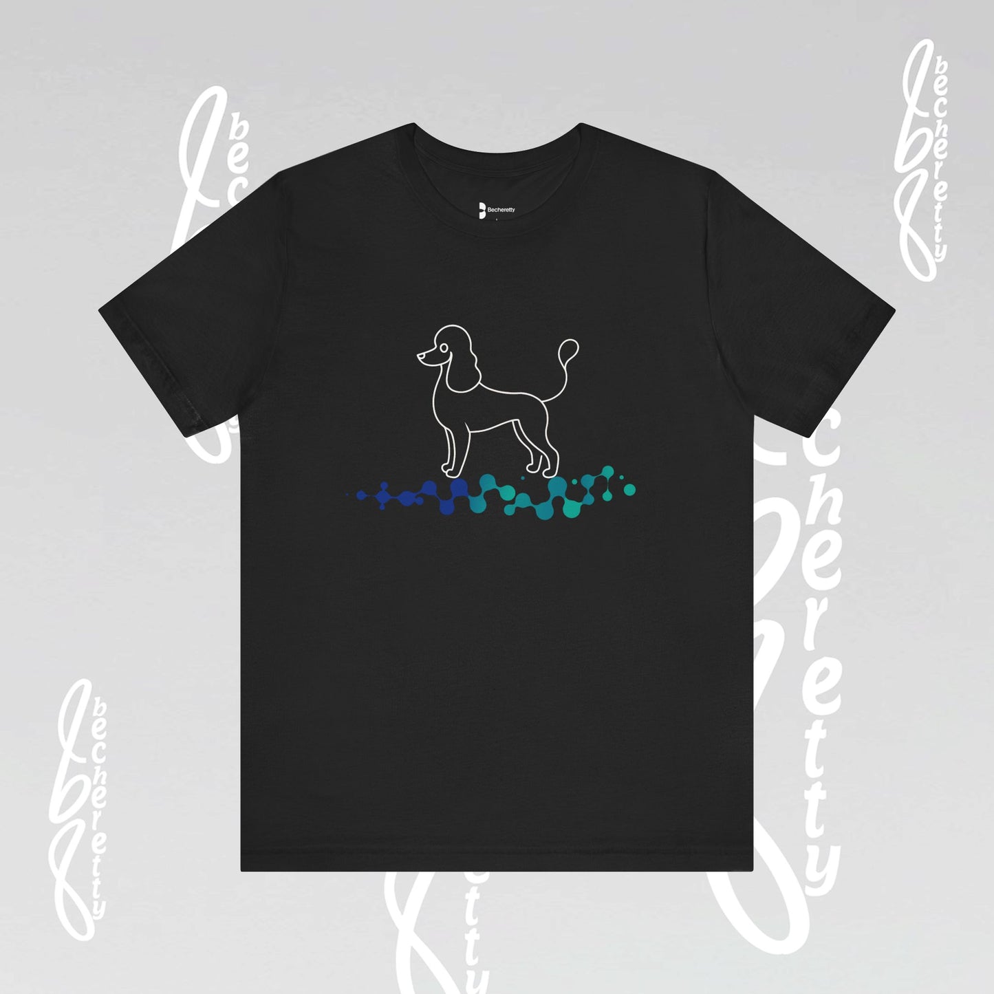 French Poodle T-Shirt Unisex - Becheretty - Casual Wear - Perfect Gift for Poodle's owners