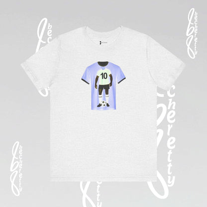Soccer T-Shirt Number 10 - Becheretty Graphic Minimalist - Men Women Apparel - Gift for Fans