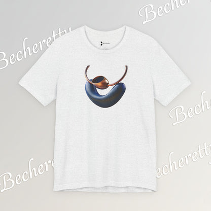 Necklace - Artistic design - T-Shirt short sleeve Becheretty- Fashion Casual Wear - Ideal Gift for Women