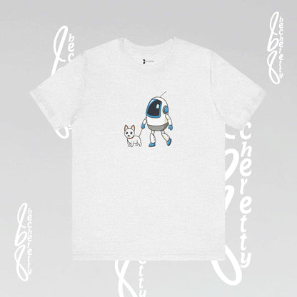 Funny & Futuristic Graphic Becheretty - Walk My Dog - Everyday Wear - Gift Idea