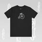Retro Bicycle Graphic Tee Becheretty - Unisex Cotton T-Shirt, Perfect for Cycling Enthusiasts, Casual wear