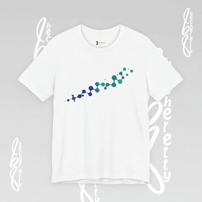 Abstract Graphic Tee - Supporting Autism Awareness - Becheretty design. Wear it to share the message