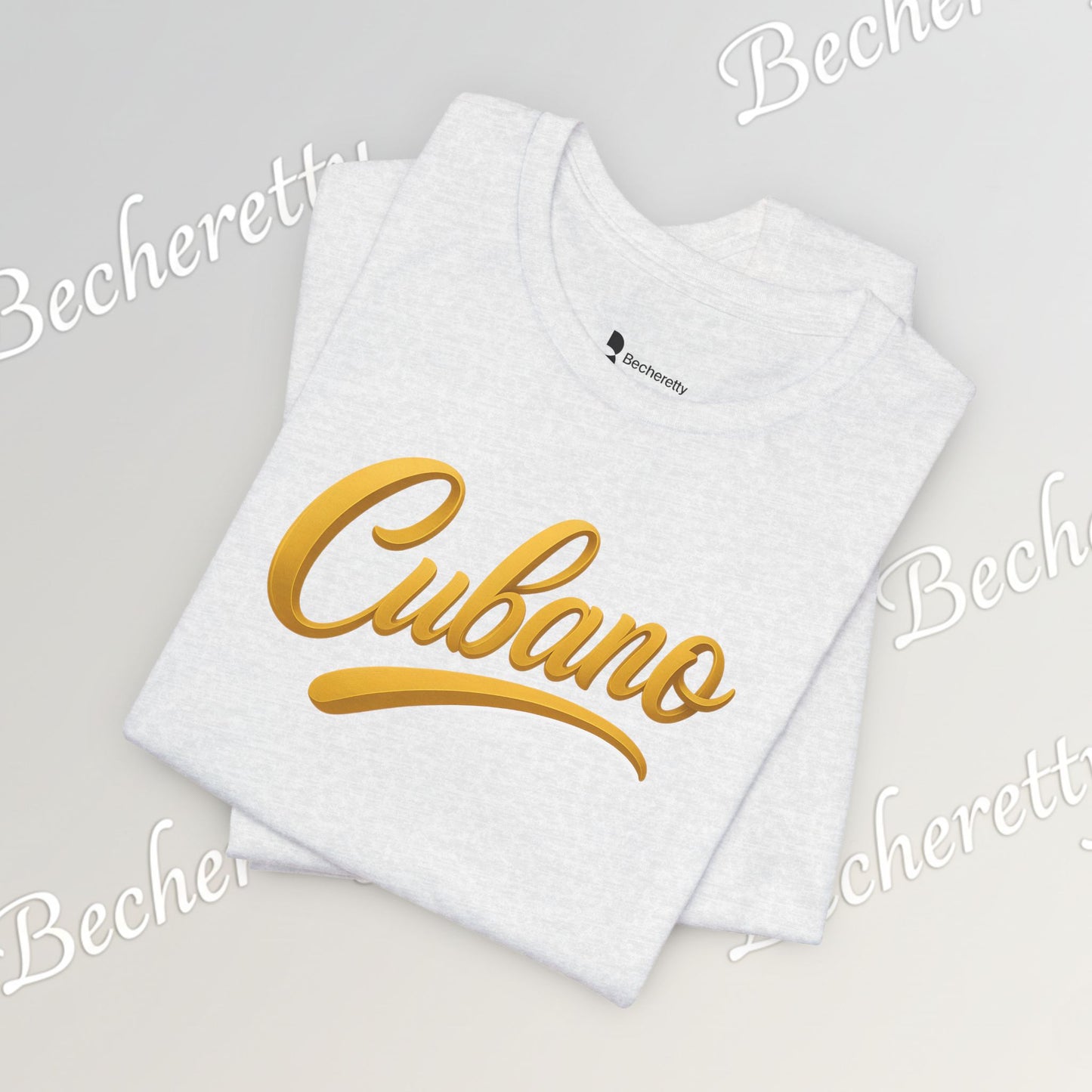 Graphic Tee "Cubano" Minimalist Art Graphic Becheretty - T-shirt that expresses confidence - Casual Wear