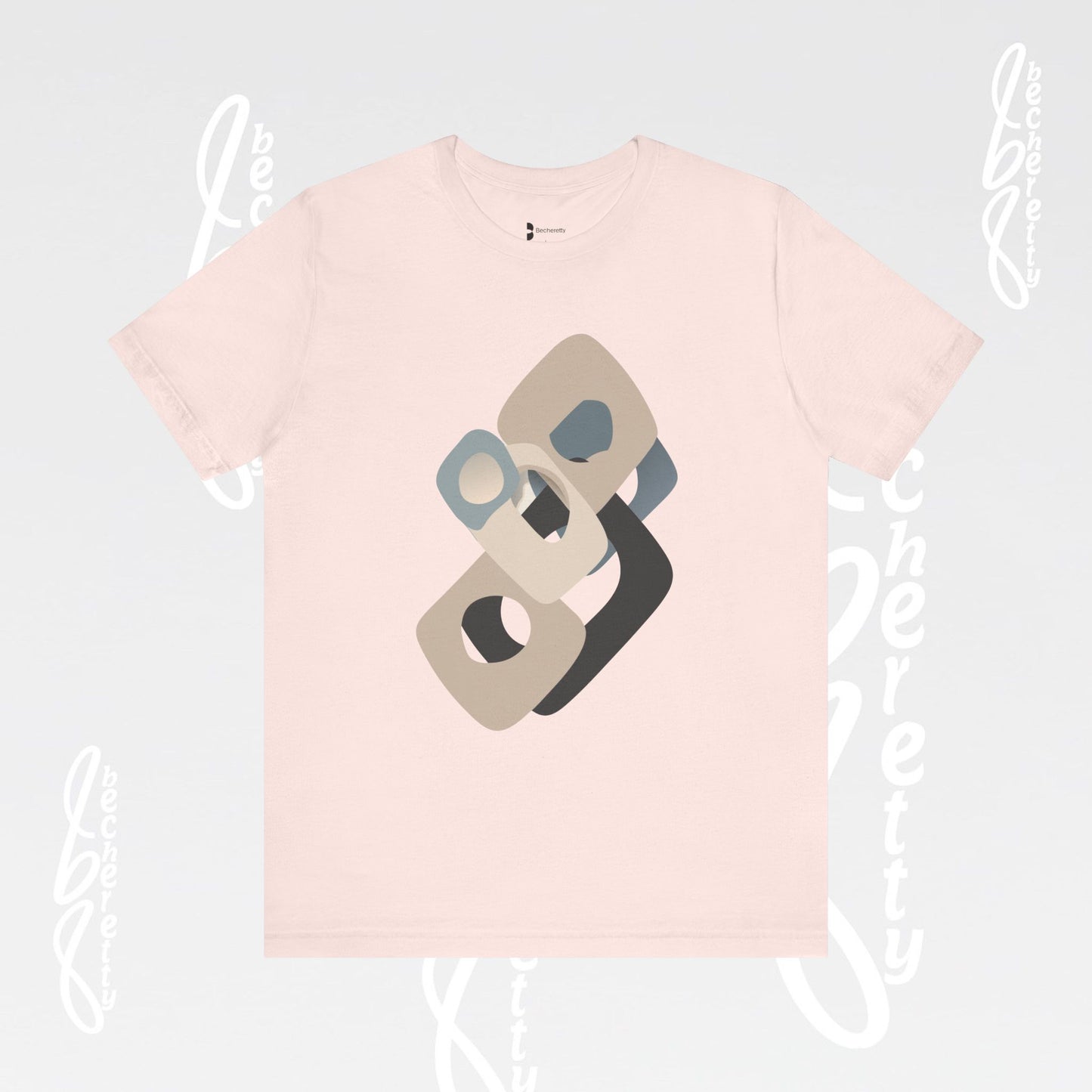 Flow Graphic Tee - Becheretty Minimalist Design - Perfect for art enthusiasts - Stylish Casual Wear
