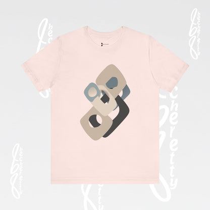 Flow Graphic Tee - Becheretty Minimalist Design - Perfect for art enthusiasts - Stylish Casual Wear