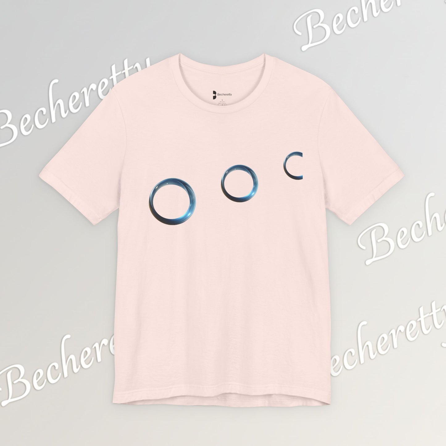 Moon Phase Tee — Minimal Lunar Circle T-Shirt - Art Graphic Becheretty - Everyday outfit