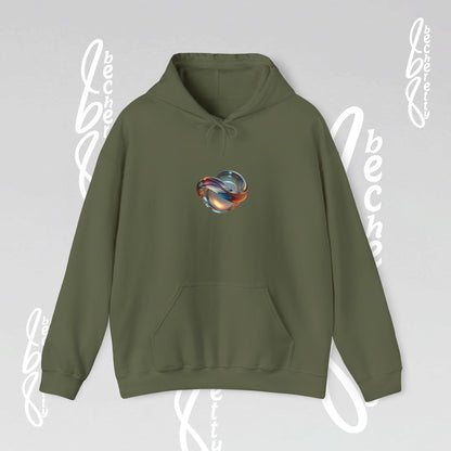 Artistic Graphic Hoodie - Becheretty Futuristic Design