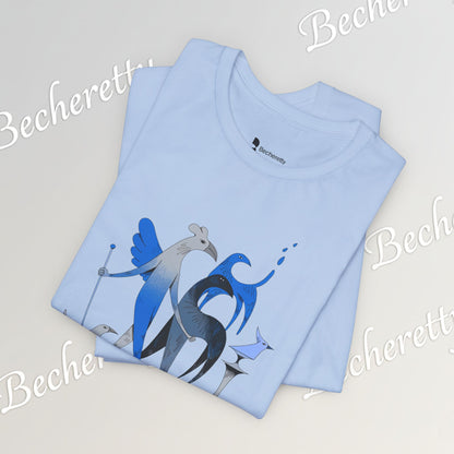 Graphic Tee Becheretty "Avian Dream" A tailored fit that provides a sleek, polished appearance for any occasion.