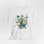 Abstract Balance "Dino"  Modern Graphic T-Shirt - Art Graphic Becheretty - Original abstract Illustration
