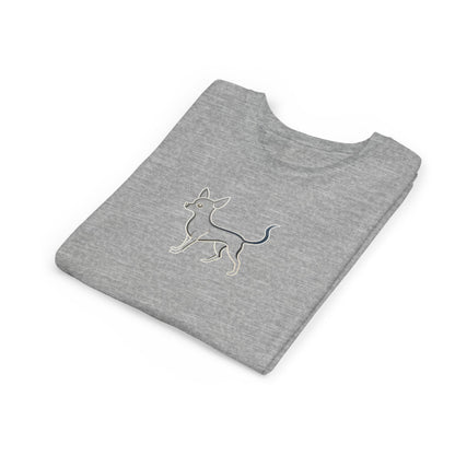 Youth T'Shirt - Graphic Chihuahua - Minimalist Art Becheretty