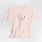 The Minimalist Muse: Chihuahua Line Art Tee Becheretty - "dog lovers"— less is often much more.