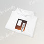 "The Horizon" Abstract Script Hoodie - Art Minimalist Becheretty - Everyday wear - Artistic & Cozy