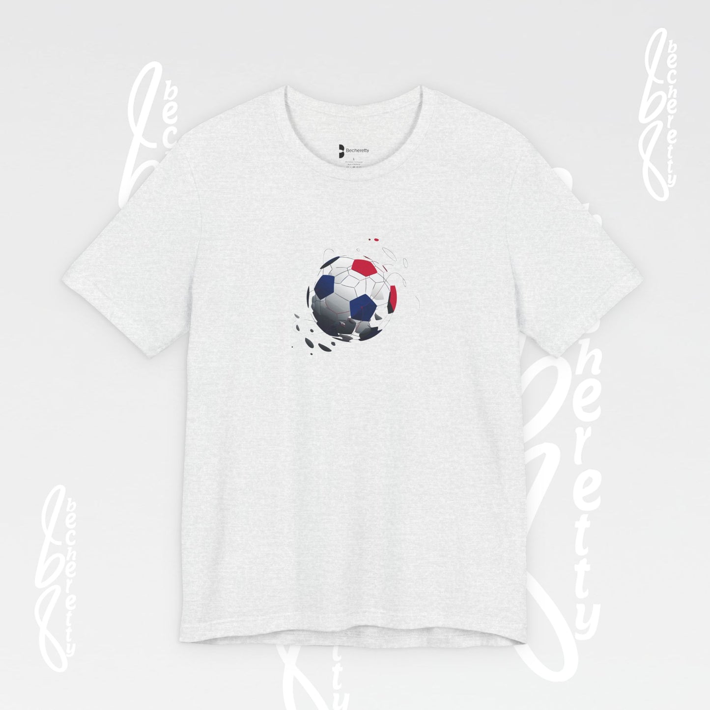 Soccer Ball Graphic Tee — Artistic Minimalist Design Becheretty - Enthusiastic Fans - Match Day