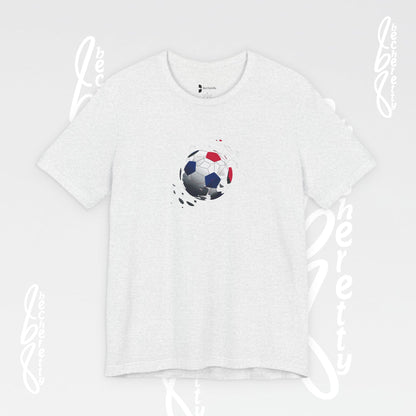 Soccer Ball Graphic Tee — Artistic Minimalist Design Becheretty - Enthusiastic Fans - Match Day