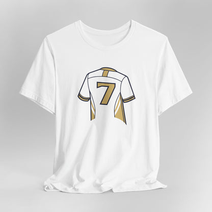 T-shirt - Number 7 GOAL - Art Graphic Minimalist Becheretty - Casual Wear - Team Spirit